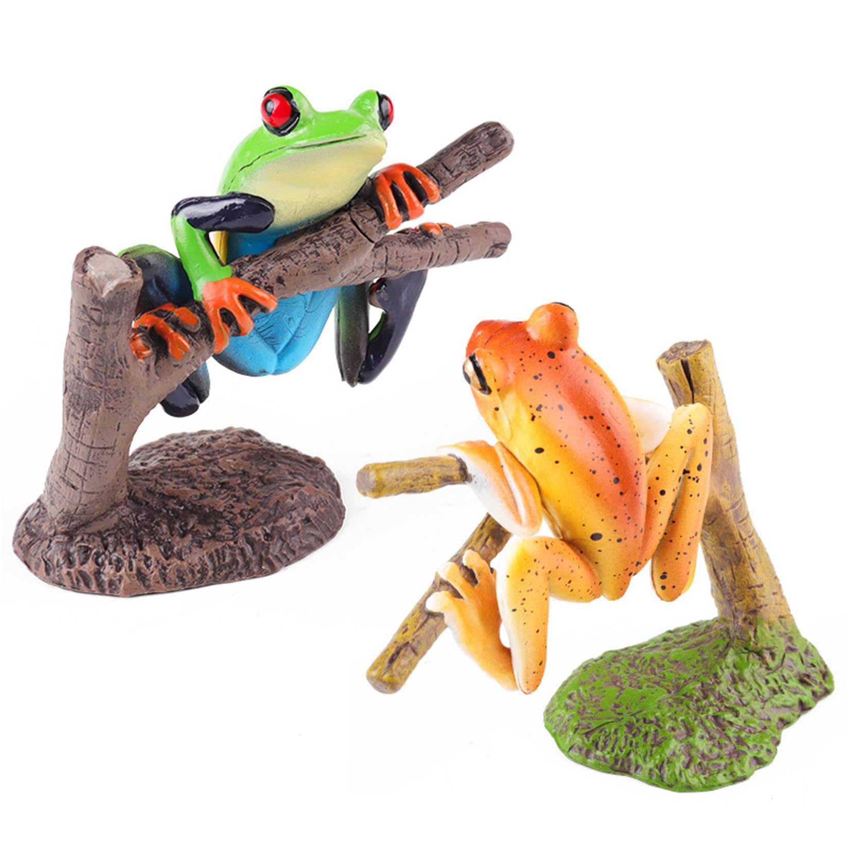 金属製カエルフィギュアセット 医療現場8種類 金属製カエルフィギュア